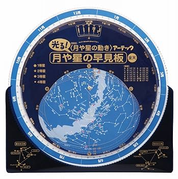 星の早見板 Amazon.co.jp: アーテック 月や星の早見板 北極星発見シート付